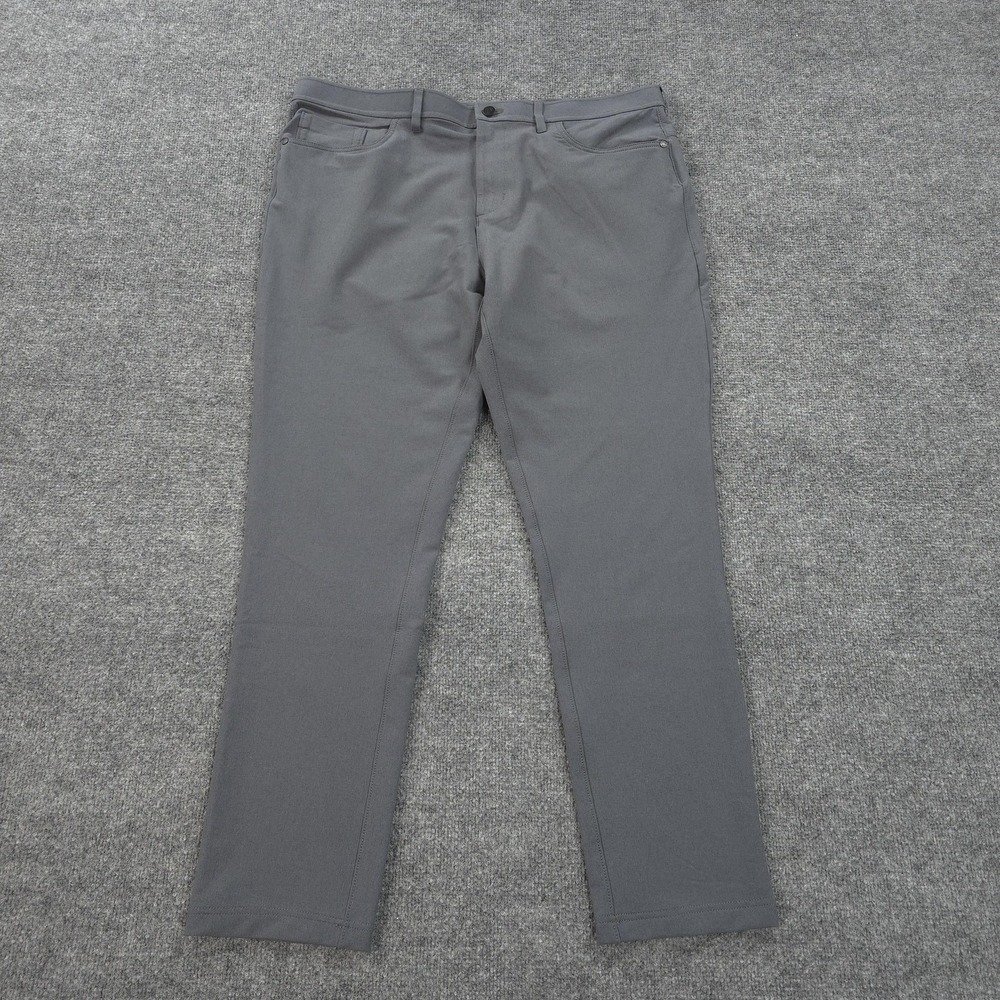 Public Rec Pants Mens 38x31 Gray‎ Dealmaker 5 Pocket Performance Stretch Travel